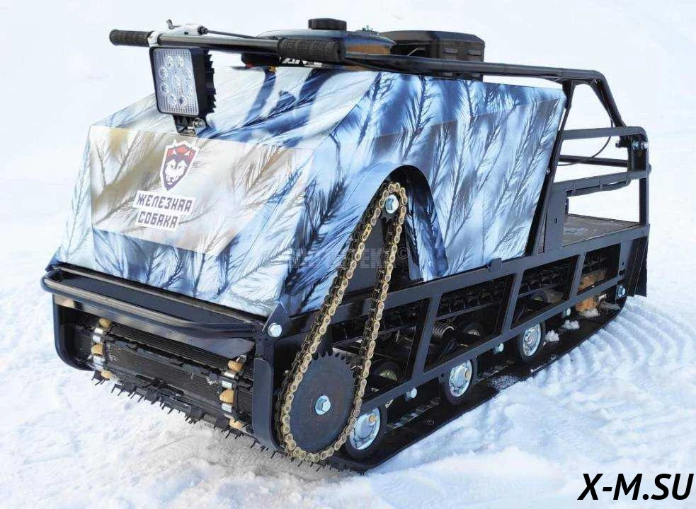 Мотобуксировщик Irondog (Железная собака) M500 20 Камуфляж Охотник Мотобуксировщик Irondog (Железная собака) M500 20 Камуфляж Охотник