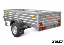 Прицеп для дачи, охоты и рыбалки (с высоким бортом) МЗСА 817701.014