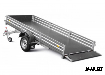 Прицеп для перевозки снегоходов и квадроциклов МЗСА 817715