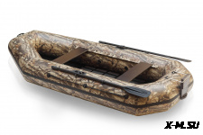 Лодка ПВХ Лидер &quot;Компакт-300Р&quot; сумка-конверт, рейки и транец в комплекте