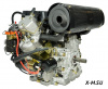 Двигатель дизельный HD2V910 D25.4 мм 20А