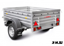 Прицеп для дачи (с высоким бортом) МЗСА 817710