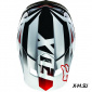 Козырек к шлему Fox V2 Race Helmet Visor Red/White