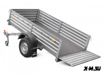 Прицеп для дачи, охоты и рыбалки (с высоким бортом) МЗСА 817701.014